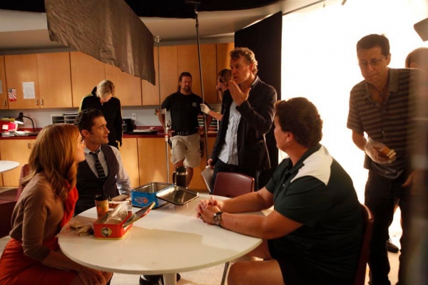Photo Flash: Behind the Scenes of GLEE's 'I Kissed a Girl' 