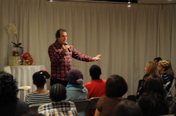 Photo Flash: Kenny Ortega Visits Broadway Kids Care Image