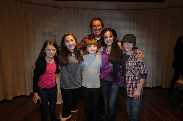 Photo Flash: Kenny Ortega Visits Broadway Kids Care Image