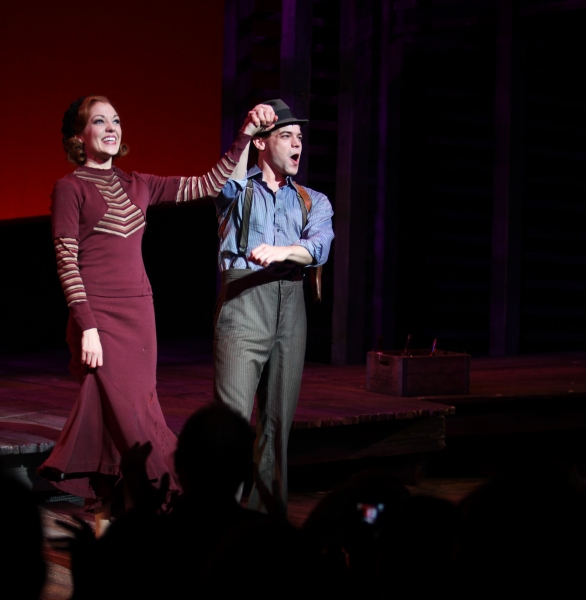 Photo Coverage: BONNIE & CLYDE Opening Night Curtain Call  Image