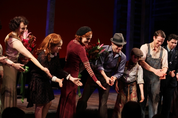 Photo Coverage: BONNIE & CLYDE Opening Night Curtain Call  Image