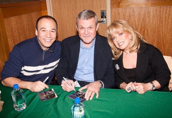 Danny Burstein, Ron Raines, and Elaine Paige Photo