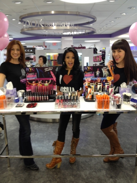Photo Flash: PRISCILLA Cast Celebrates PRISCILLA-Inspired Makeup Line! Image