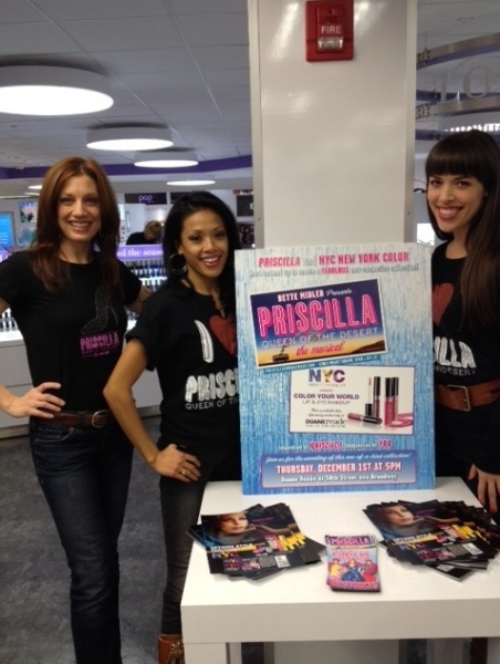 Photo Flash: PRISCILLA Cast Celebrates PRISCILLA-Inspired Makeup Line! Image