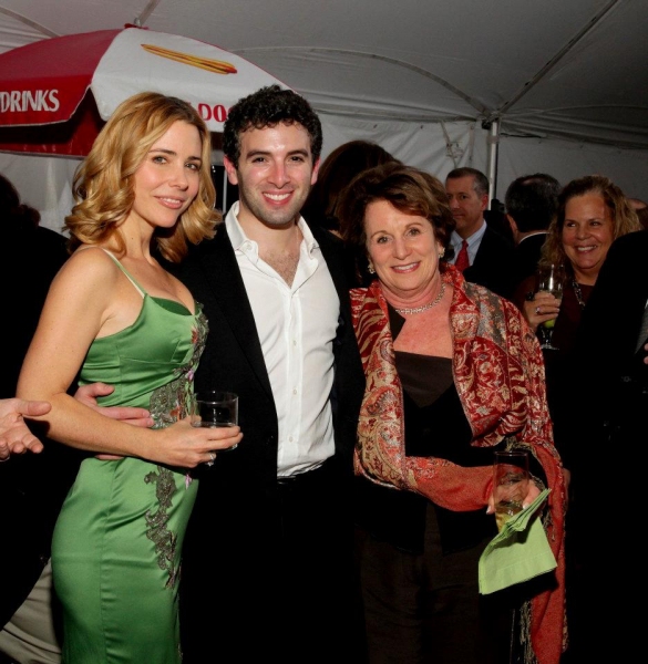 Kerry Butler and Jarrod Spector with Dot Slade Photo