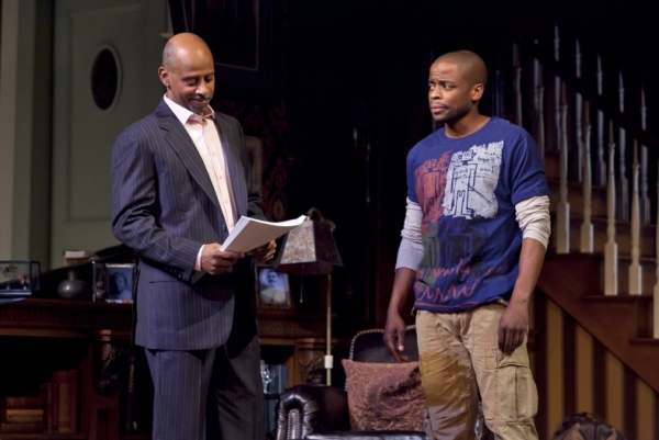 Ruben Santiago-Hudson and DulÃ© Hill Photo