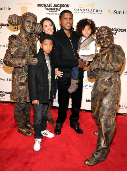 Kenneth 'Babyface' Edmonds and family Photo