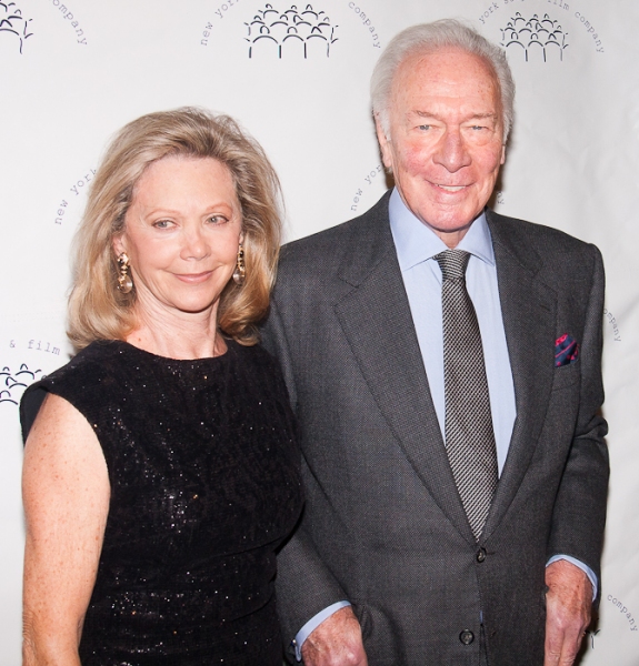 Elaine Taylor and Christopher Plummer Photo