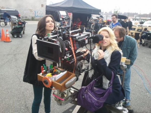 Photo Flash: Behind the Scenes of SMASH with Katharine McPhee & Megan Hilty 
