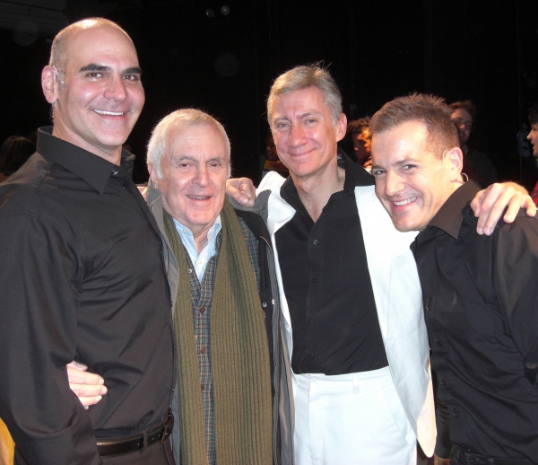 Howard Kaye, John Kander, David Garrison, and Stephen Bienskie  Photo