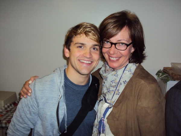 Photo Flash: Taye Diggs, Allison Janney, et al. Visit BRING IT ON Image