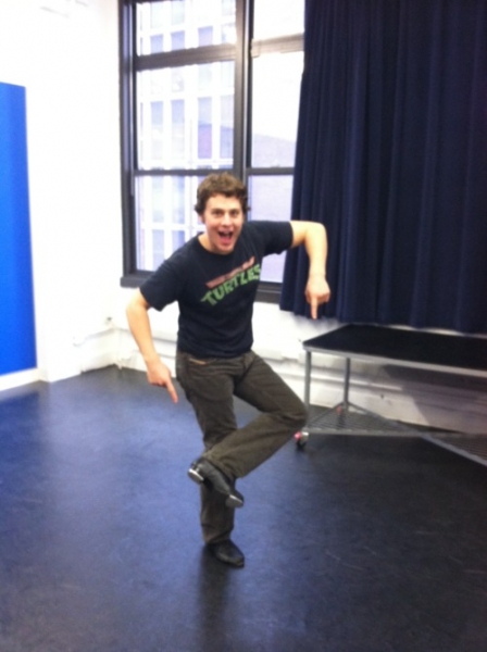 Photo Flash: Jonathan Groff Rehearses for MCC's MISCAST 