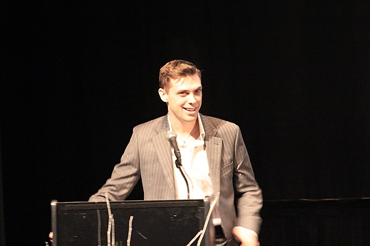 Photo Coverage: Nina Arianda & More Honor RENT's MJ Rodriguez with 2011 Clive Barnes Award Image
