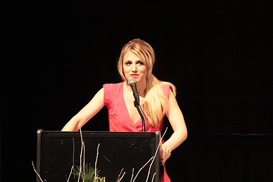 Photo Coverage: Nina Arianda & More Honor RENT's MJ Rodriguez with 2011 Clive Barnes Award Image