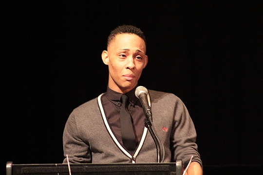 Photo Coverage: Nina Arianda & More Honor RENT's MJ Rodriguez with 2011 Clive Barnes Award Image