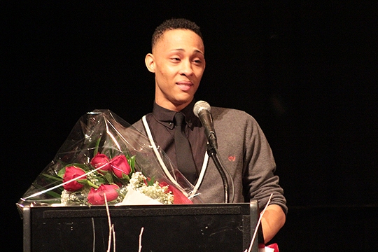 Photo Coverage: Nina Arianda & More Honor RENT's MJ Rodriguez with 2011 Clive Barnes Award Image