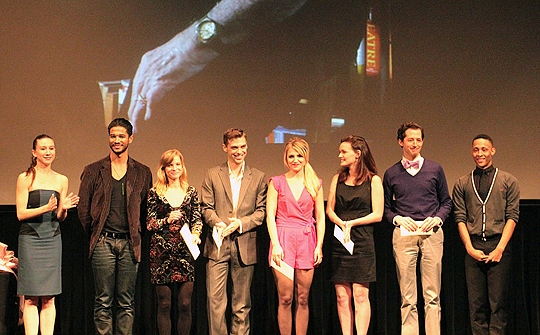 Photo Coverage: Nina Arianda & More Honor RENT's MJ Rodriguez with 2011 Clive Barnes Award Image