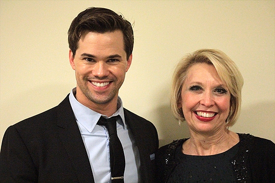 Andrew Rannells, Julie Halston Photo