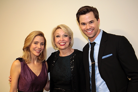 Kerry Butler, Julie Halston, Andrew Rannells Photo