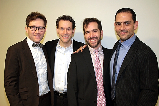 Photo Coverage: Kerry Butler, Andrew Rannells & More Honor Douglas Carter Bean and Lewis Flinn at Transport Group's GIMME A BREAK! Benefit Image
