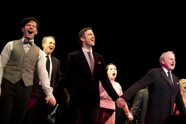 Rory O'Malley, Gavin Creel and Victor Garber Photo