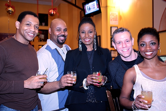 Photo Coverage: Adam Pascal, Montego Glover & MEMPHIS Stars Introduce Memphis-Inspired Cocktail at B. Smith's Image
