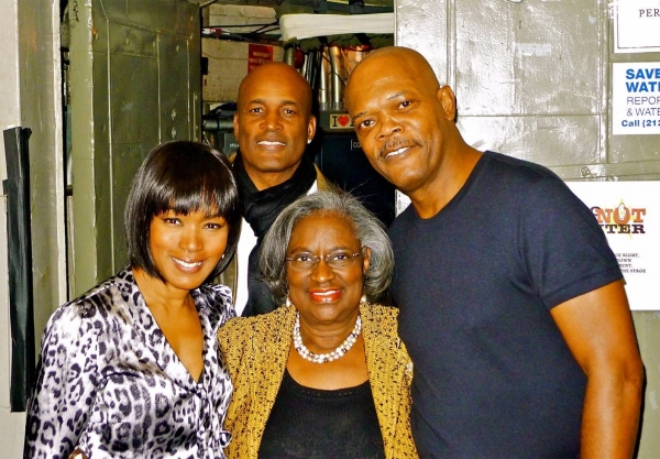 Photo Flash: Mrs. Ralph Abernathy Visits THE MOUNTAINTOP Image