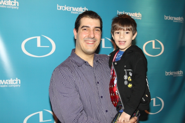 Drew DeCorleto with his son Photo