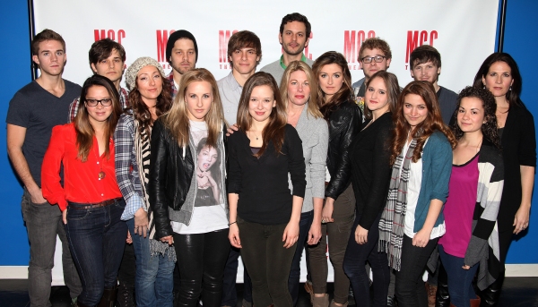 Molly Ranson & Marin Mazzie with ensemble cast members Photo