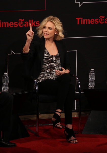 Photo Coverage: TimesTalks with Charlize Theron and Director Jason Reitman! Image