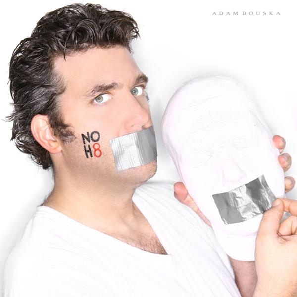 Photo Flash: Audra McDonald, Will Swenson & Craig Bierko Featured in NOH8 Campaign Shots! Image