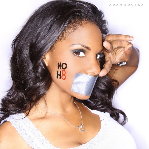 Photo Flash: Audra McDonald, Will Swenson & Craig Bierko Featured in NOH8 Campaign Shots! Image
