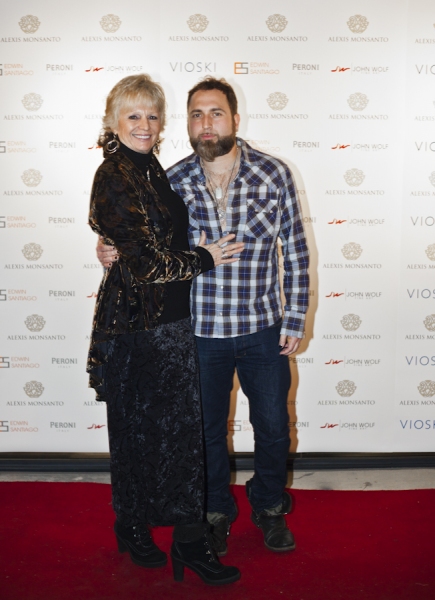 American Rock Musician and Madonna guitarist Monte Pittman (left) with Starship Artis Photo