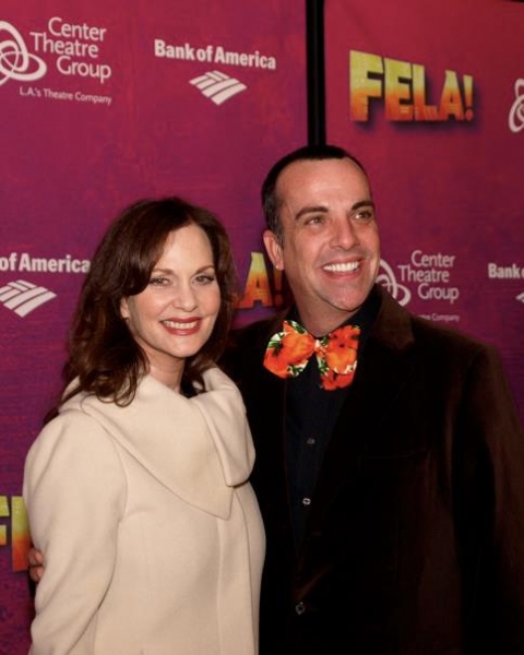 Lesley Ann Warren and Byron Scrooge Batista Photo