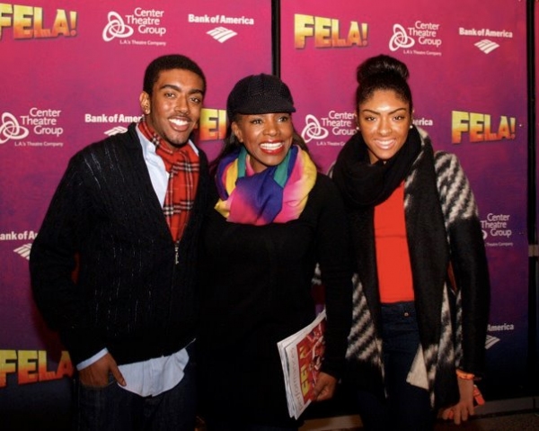 Sheryl Lee Ralph with her children Etienne and Coco Photo