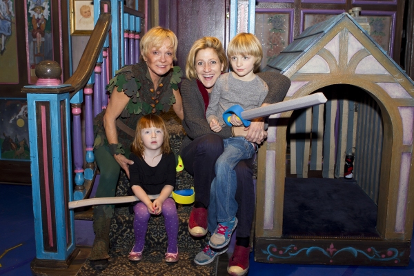 Photo Flash: Edie Falco Visits PETER PAN! Image