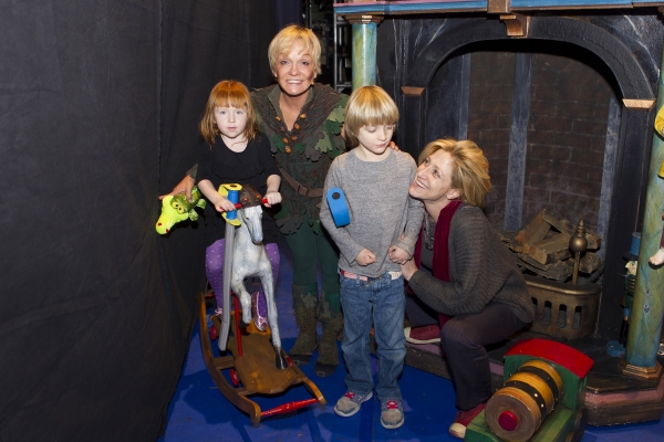 Photo Flash: Edie Falco Visits PETER PAN! Image
