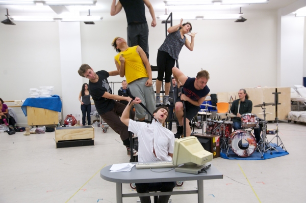 Photo Flash: AMERICAN IDIOT Tour In Rehearsal, Van Hughes, Gabrielle McClinton & More!  Image