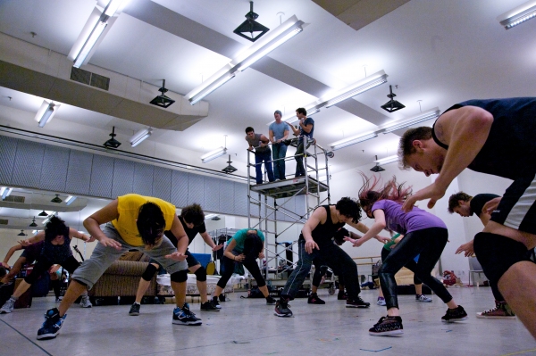 Photo Flash: AMERICAN IDIOT Tour In Rehearsal, Van Hughes, Gabrielle McClinton & More!  Image