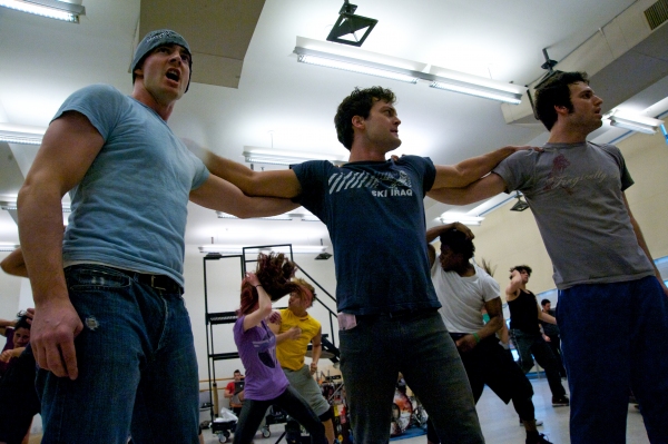 Photo Flash: AMERICAN IDIOT Tour In Rehearsal, Van Hughes, Gabrielle McClinton & More!  Image