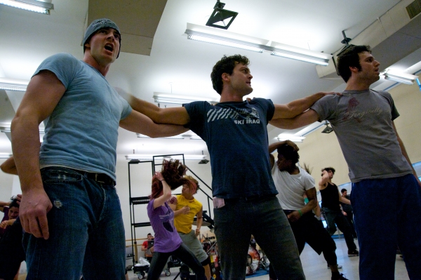 Photo Flash: AMERICAN IDIOT Tour In Rehearsal, Van Hughes, Gabrielle McClinton & More! Image