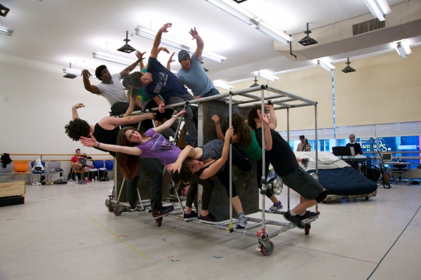 Photo Flash: AMERICAN IDIOT Tour In Rehearsal, Van Hughes, Gabrielle McClinton & More!  Image