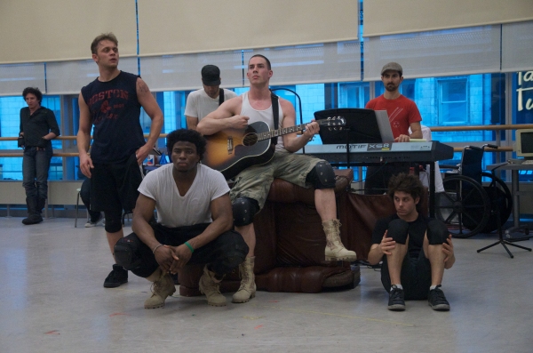 Photo Flash: AMERICAN IDIOT Tour In Rehearsal, Van Hughes, Gabrielle McClinton & More!  Image