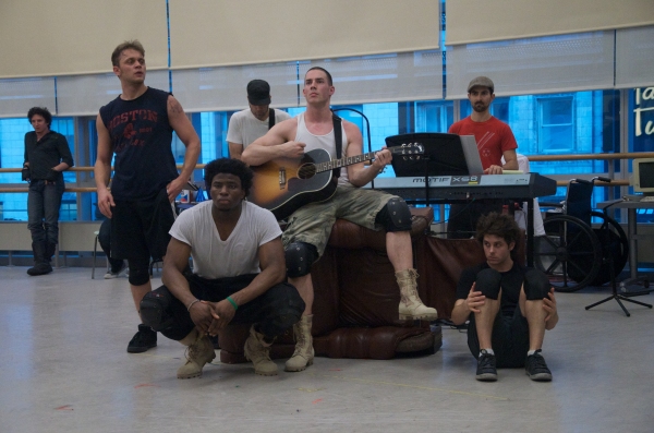 Photo Flash: AMERICAN IDIOT Tour In Rehearsal, Van Hughes, Gabrielle McClinton & More! Image