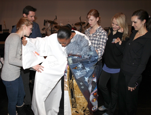 Photo Coverage: Inside HUGH JACKMAN, BACK ON BROADWAY's Gypsy Robe Ceremony! Image