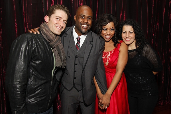 Matthew Morrison, Terron Brooks, Kamilah Marshall, & Coterie Executive Producer Julie Photo