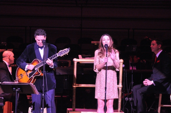 John Pizzarelli, Jessica Molaskey and Steven Reineke Photo