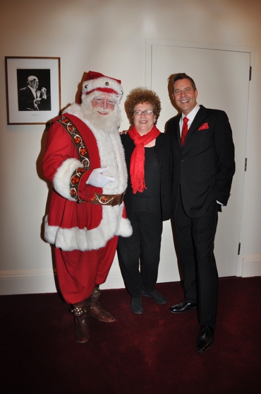 Santa Claus, Judith Clurman and Steven Reineke Photo