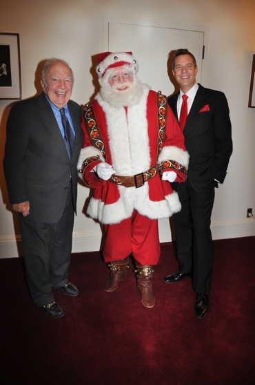 Bucky Pizzarelli, Santa Claus and Steven Reineke Photo