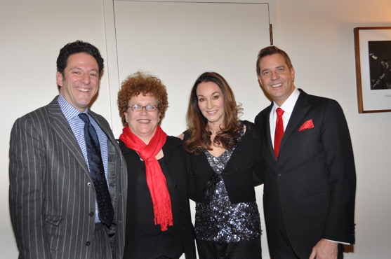 John Pizzarelli, Judith Clurman, Jessica Molaskey and Steven Reineke Photo